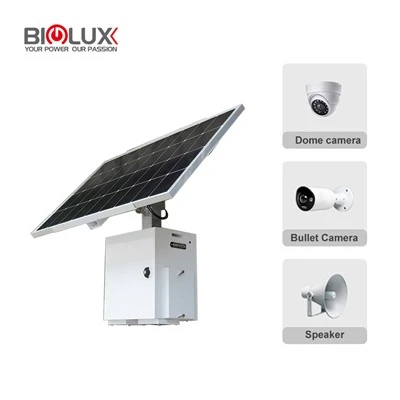 Sistema de cámaras de seguridad con energía solar CCTV 4G 5G