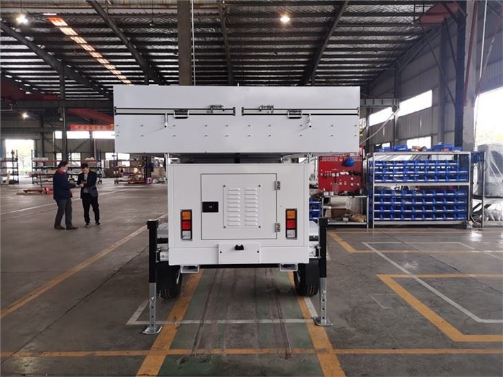 Back Up Generator With Mobile Trailer