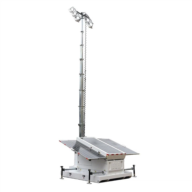 Free Energy For Mobile Solar Light Tower