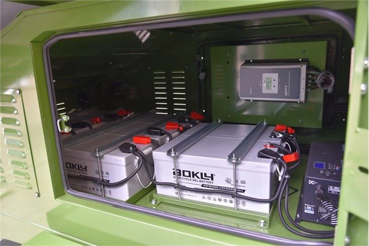 solar hybrid CCTV trailer (2)
