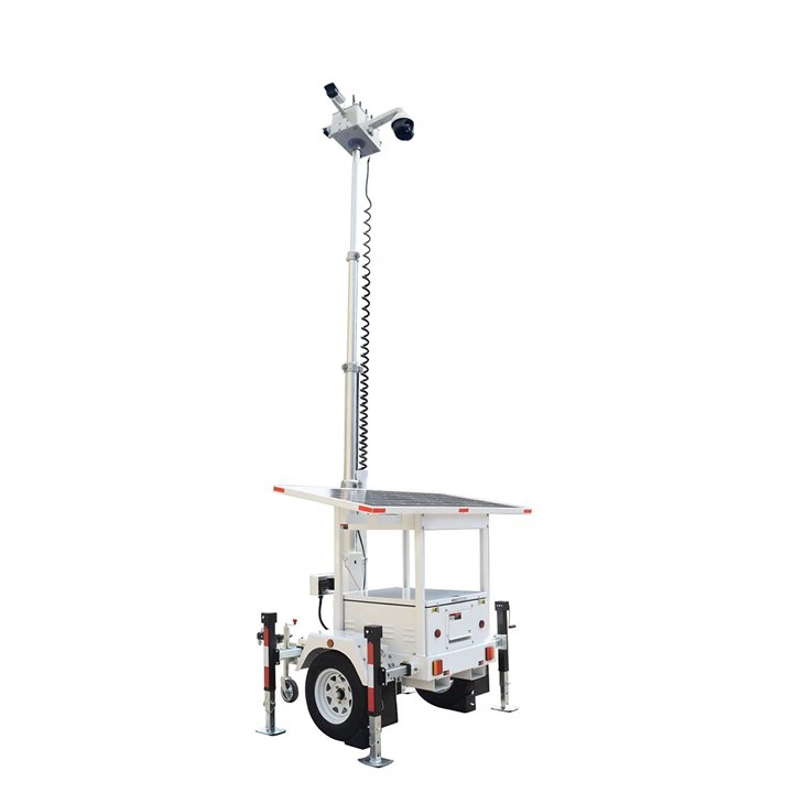 Mobile Solar Security Tower For Border