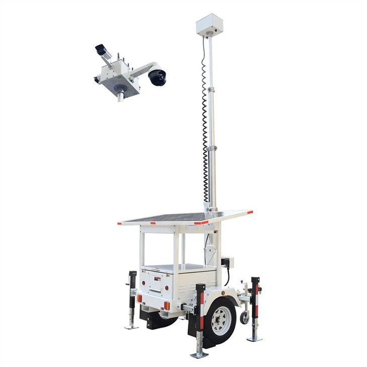 Mobile Solar Security Tower For Border