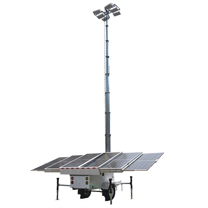 Solar Light Tower For Qatar World Cup