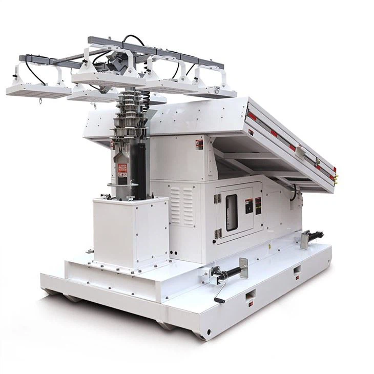 Solar Powered Light Tower Portable Light Mast For Sale