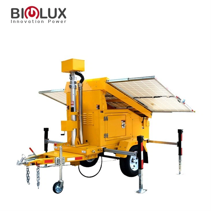 Mobile Security Camera Trailer