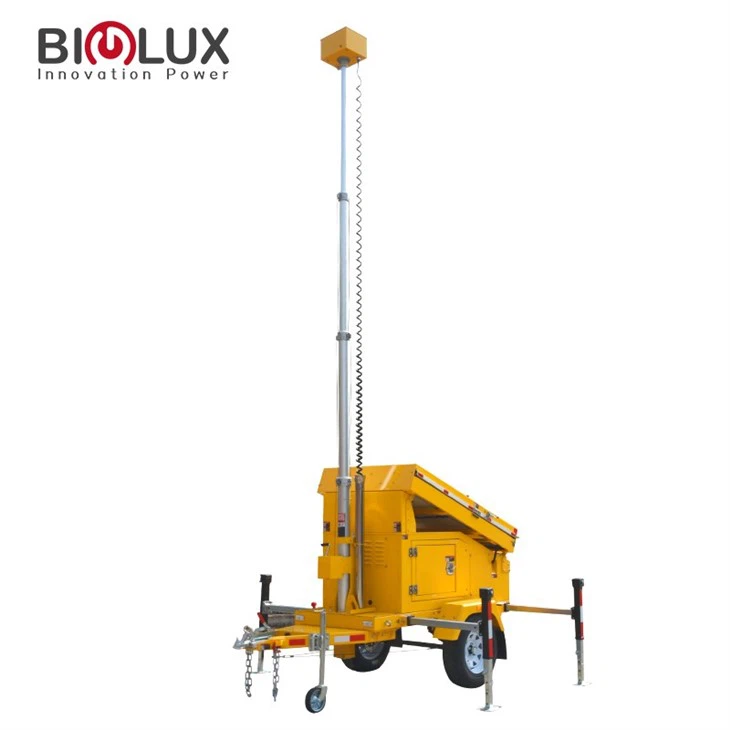 Mobile Security Camera Trailer