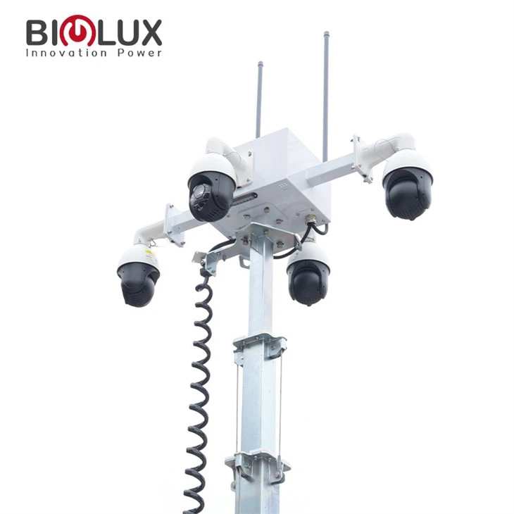 Mobile Solar Trailer With Thermal Camera